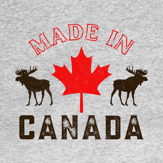 Canadian Pride Made In Canada Maple Leaf by Foxxy Merch